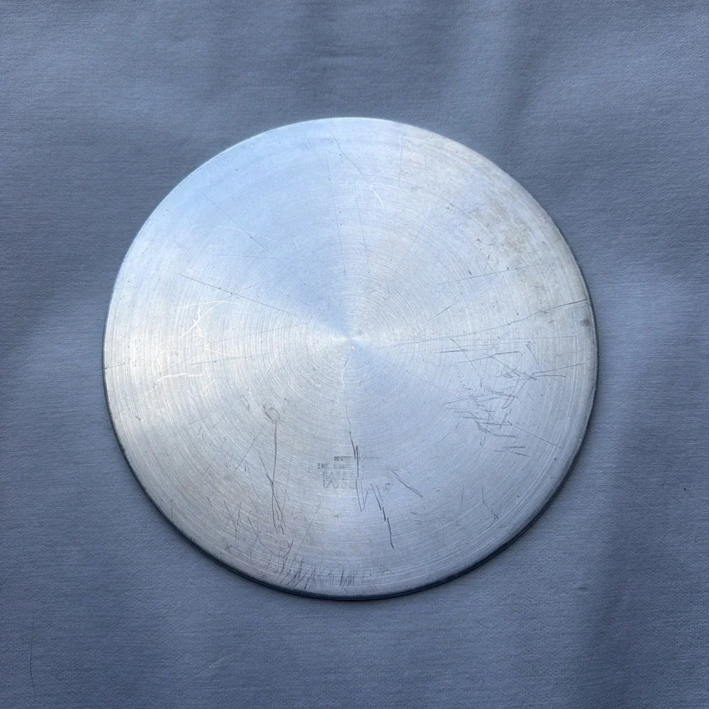 Vintage Mirro Aluminum ROUND 3-PIECE ANGEL FOOD CAKE PAN, BUNDT PAN 9